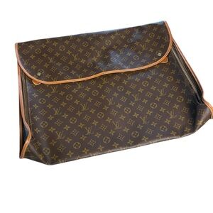 Vintage Louis Vuitton monogram luggage insert bag